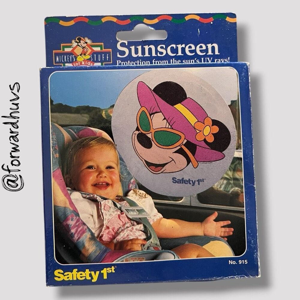 Mickey’s Stuff for Kids Car Window Sunscreen — 1994